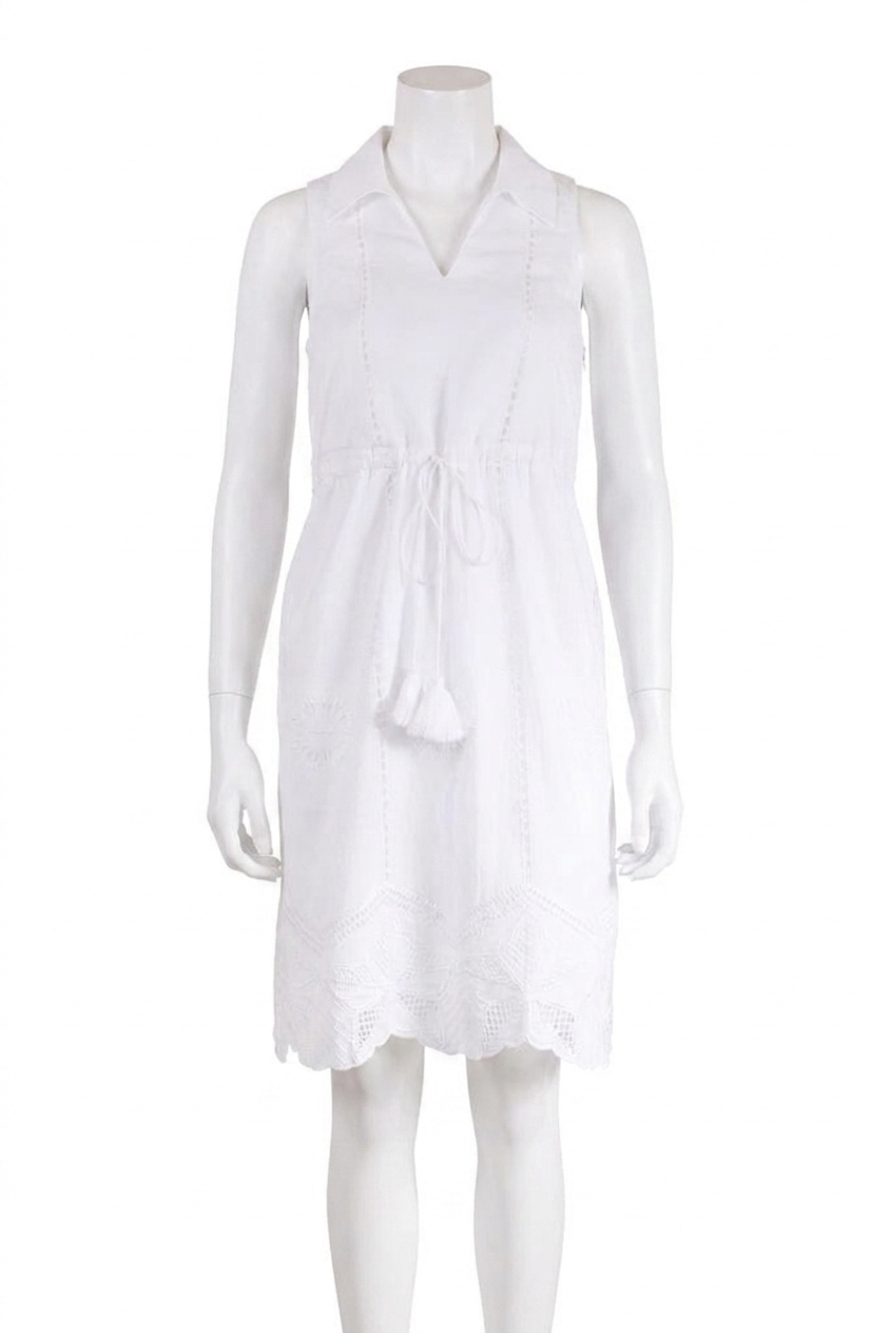 NEW ANNA CATE heidi dress in white eyelet